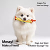 Long Latex Squeaky Dog Toy for Small and Medium Dogs