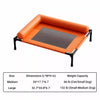 Raised Faux Leather Pet Cot for Small and Medium Dogs and Cats