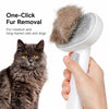 2-in-1 Deshedding and Detangling Brush for Dogs & Cats