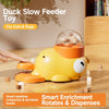 Rotating Duck Treat Dispenser Toy for Dogs & Cats
