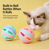 Silicone Bell Ball Cat Toy