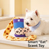 Dog Snuffle Boot Toy with Crinkle and Squeaker