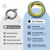 Nylon Dog Tug Toy with Ring, Figure-Eight and Tug Styles