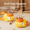 Duck-Shaped Interactive Treat Dispenser for Cats and Dogs