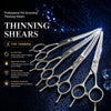6.5-Inch Pet Grooming Shears – Straight and Curved Styles