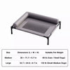 Raised Faux Leather Pet Cot for Small and Medium Dogs and Cats