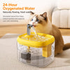 Automatic Pet Water Fountain with 1.5L Filtered Water Flow