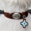 Faux Leather Collar for Small Dogs and Cats
