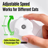Rechargeable Whack-a-Mole Cat Toy with 2 Replacement Heads