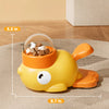Duck-Shaped Interactive Treat Dispenser for Cats and Dogs