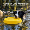 Floating Dog Flying Disc Toy for Fetch and Outdoor Play