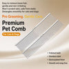 Stainless Steel Cat & Dog Grooming Comb for Detangling