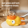 Rotating Duck Treat Dispenser Toy for Dogs & Cats