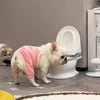 Toilet-Shaped Pet Bowl with Wide Opening