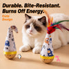 Feather Wobble Cat Toy