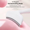 Curved Deshedding Comb for Cats & Dogs