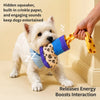 Dog Snuffle Boot Toy with Crinkle and Squeaker