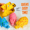 Latex Squeaky Pig Toy for Dogs