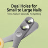 Cat Nail Clippers with Round-Opening Design