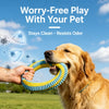 Nylon Dog Tug Toy with Ring, Figure-Eight and Tug Styles