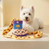 Dog Snuffle Boot Toy with Crinkle and Squeaker