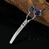 6.5-Inch Pet Grooming Shears – Straight and Curved Styles