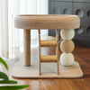 Compact Cat Tree with Sisal Scratching Post and Resting Bed