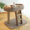 Compact Cat Tree with Sisal Scratching Post and Resting Bed