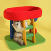 Compact Cat Tree with Sisal Scratching Post and Resting Bed