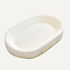 Oval Cat Scratcher Bed with Built-In Lounger