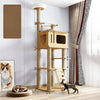Large Cat Tree with Scratching Posts, Hideaway, and Climbing Perches