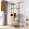 Large Cat Tree with Scratching Posts, Hideaway, and Climbing Perches