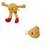 Waffle Plush Cat Toy with Crinkle Sound and Catnip