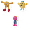 Waffle Plush Cat Toy with Crinkle Sound and Catnip