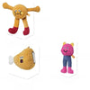 Waffle Plush Cat Toy with Crinkle Sound and Catnip