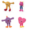 Waffle Plush Cat Toy with Crinkle Sound and Catnip
