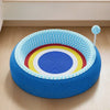 Cat Scratcher Lounge with Sisal Pad and Teaser Wand
