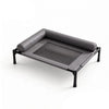 Raised Faux Leather Pet Cot for Small and Medium Dogs and Cats