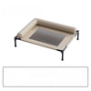Raised Faux Leather Pet Cot for Small and Medium Dogs and Cats