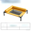 Raised Faux Leather Pet Cot for Small and Medium Dogs and Cats