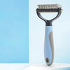 Dog & Cat Detangling Grooming Brush for Loose Fur