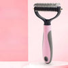 Dog & Cat Detangling Grooming Brush for Loose Fur
