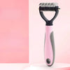 Dog & Cat Detangling Grooming Brush for Loose Fur